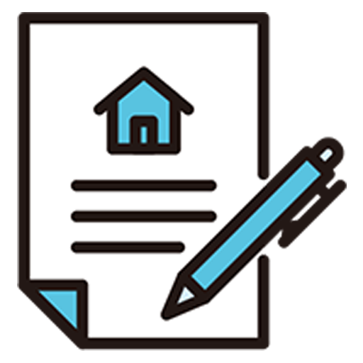 媒介契約締結ステップのアイコン